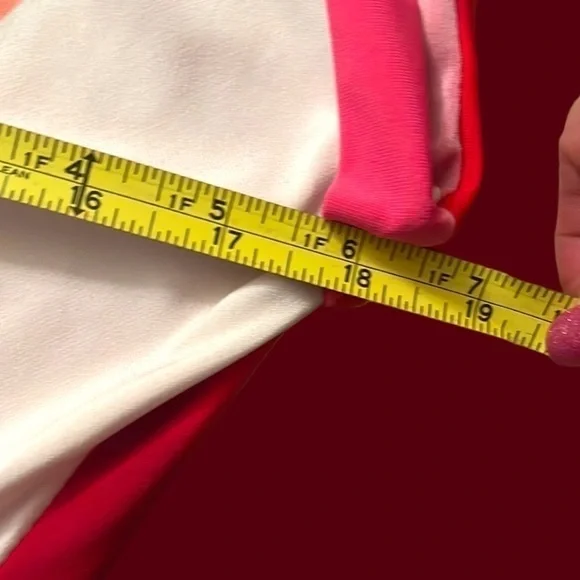 FYLO London top bright orange 🍊 and multi colored top - Picture 10 of 13